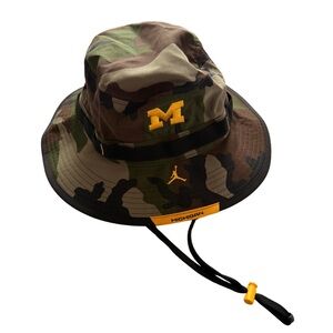 NEW Michigan Jordan Camo Bucket Hat